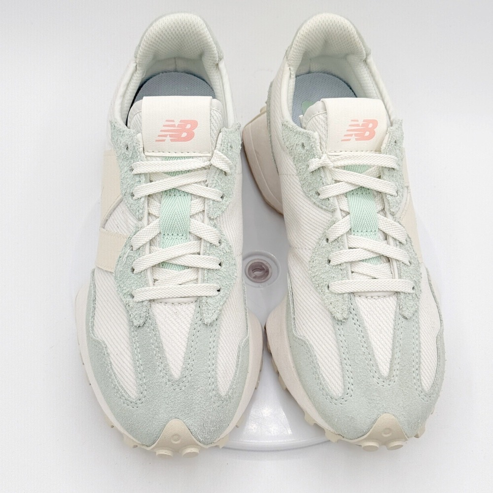 New Balance 327 Lifestyle Sneakers Size 6.5 Womens White/Mint NEW - Picture 4 of 10